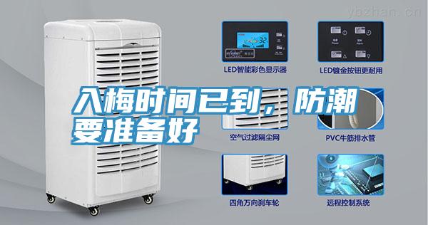 入梅時間已到，防潮要準備好