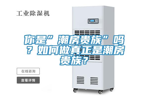 你是”潮房貴族”嗎？如何做真正是潮房貴族？