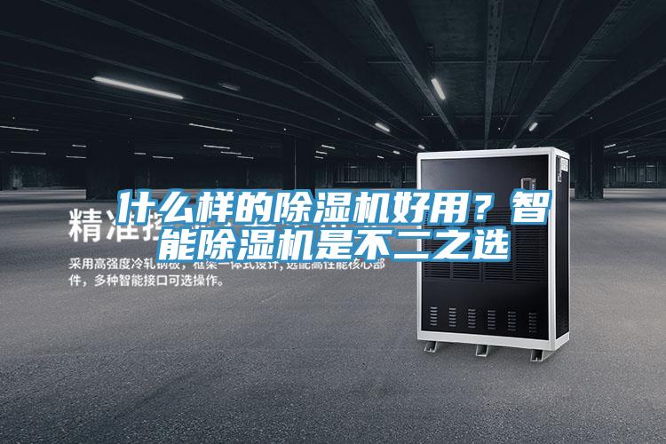什么樣的除濕機好用？智能除濕機是不二之選