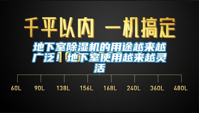 地下室除濕機的用途越來越廣泛！地下室使用越來越靈活