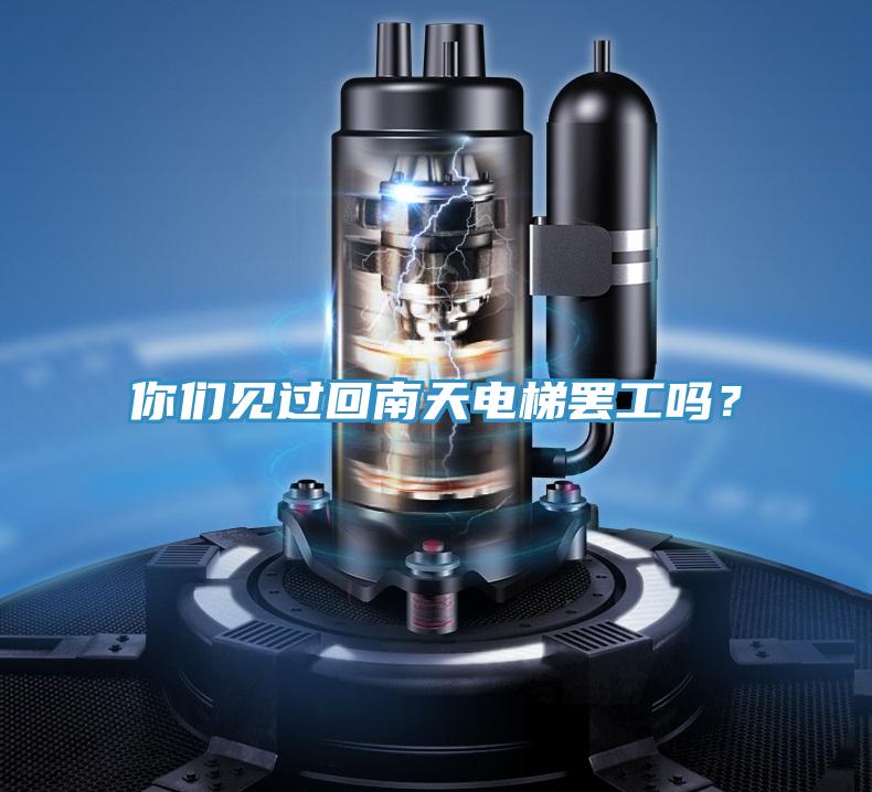 你們見過回南天電梯罷工嗎？