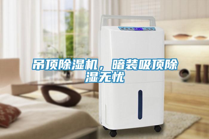 吊頂除濕機，暗裝吸頂除濕無憂
