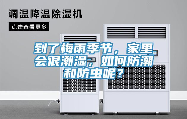 到了梅雨季節(jié)，家里會很潮濕，如何防潮和防蟲呢？