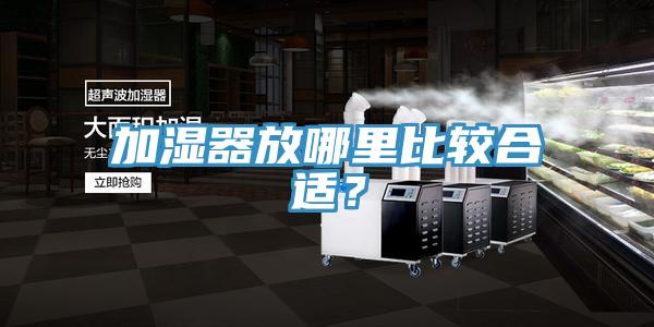 加濕器放哪里比較合適？