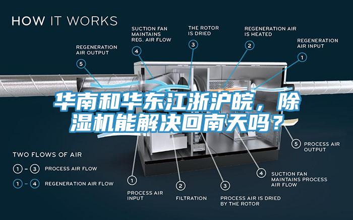 華南和華東江浙滬皖，除濕機能解決回南天嗎？
