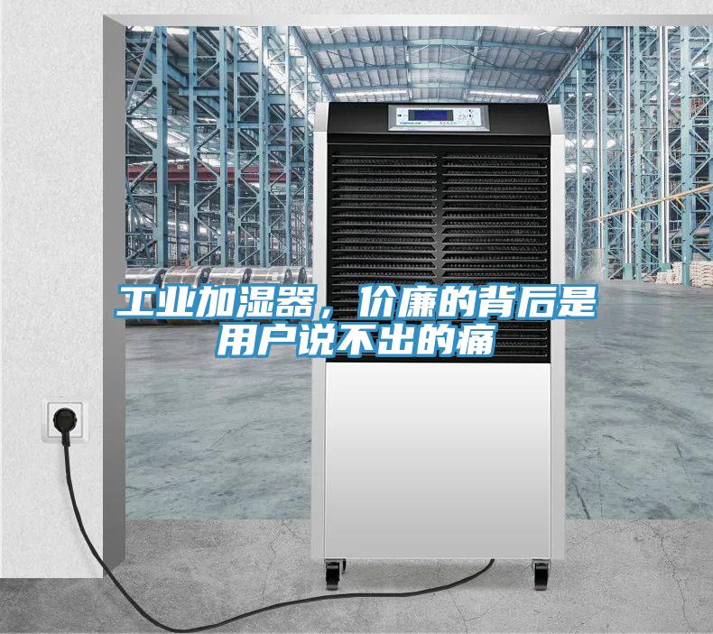 工業(yè)加濕器，價廉的背后是用戶說不出的痛