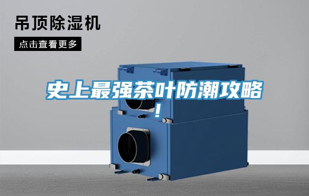 史上最強(qiáng)茶葉防潮攻略！