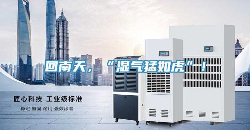回南天，“濕氣猛如虎”！