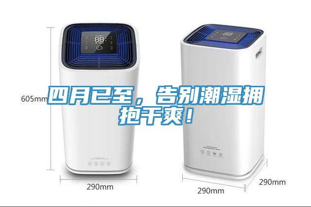 四月已至，告別潮濕擁抱干爽！