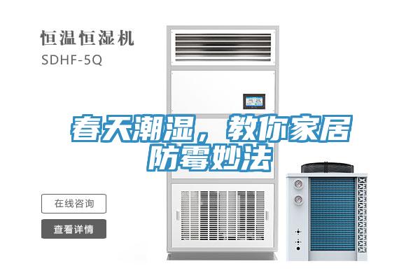 春天潮濕，教你家居防霉妙法