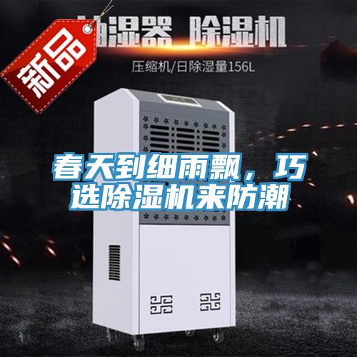 春天到細雨飄，巧選除濕機來防潮