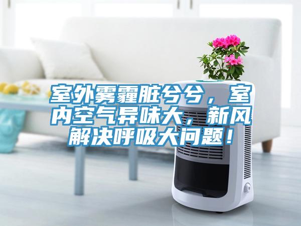 室外霧霾臟兮兮，室內(nèi)空氣異味大，新風(fēng)解決呼吸大問(wèn)題！