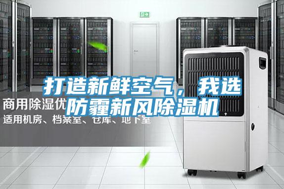 打造新鮮空氣，我選防霾新風(fēng)除濕機(jī)