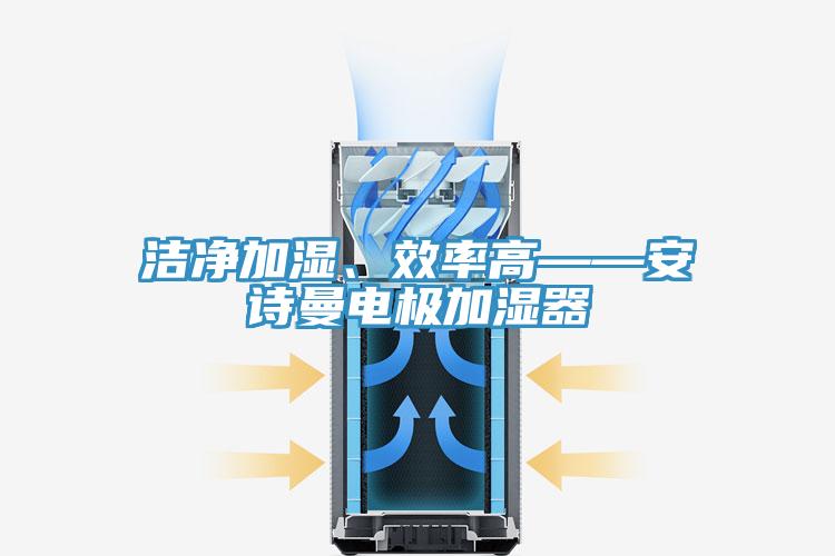 潔凈加濕、效率高——安詩(shī)曼電極加濕器