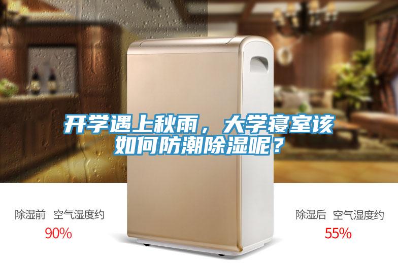開學(xué)遇上秋雨，大學(xué)寢室該如何防潮除濕呢？