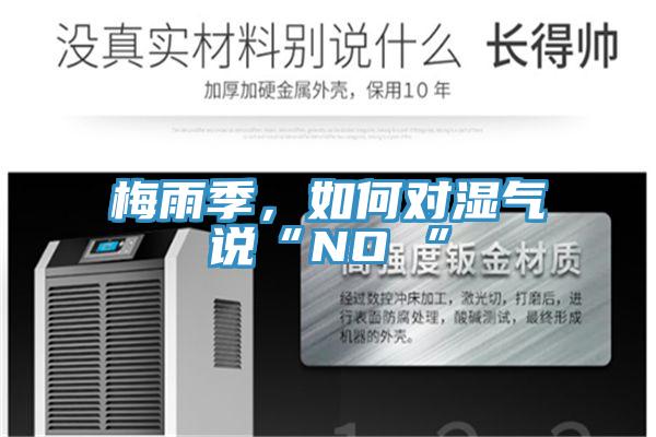 梅雨季，如何對濕氣說“NO ”