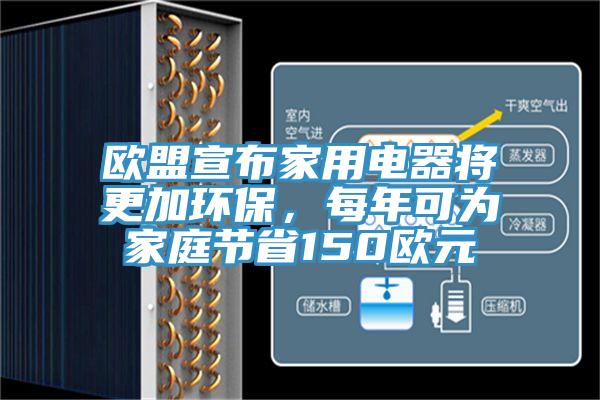 歐盟宣布家用電器將更加環(huán)保，每年可為家庭節(jié)省150歐元