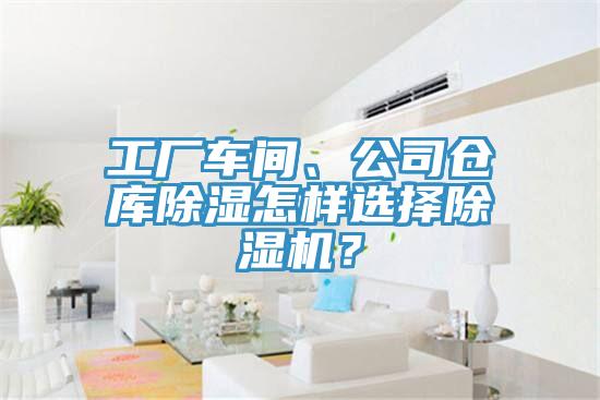 工廠車間、公司倉(cāng)庫(kù)除濕怎樣選擇除濕機(jī)？