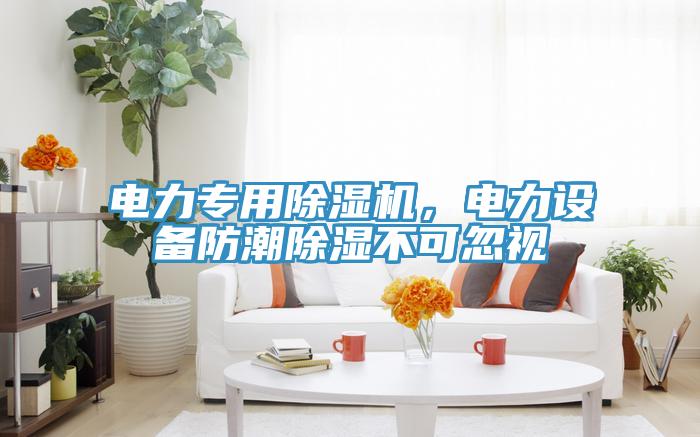 電力專用除濕機(jī)，電力設(shè)備防潮除濕不可忽視