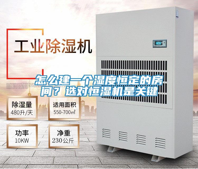 怎么建一個濕度恒定的房間？選對恒濕機是關鍵
