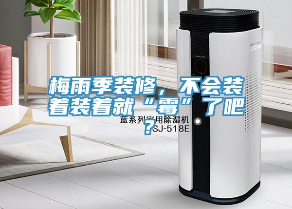 梅雨季裝修，不會(huì)裝著裝著就“霉”了吧？