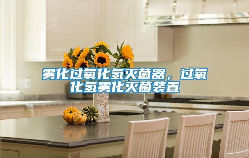 霧化過氧化氫滅菌器，過氧化氫霧化滅菌裝置