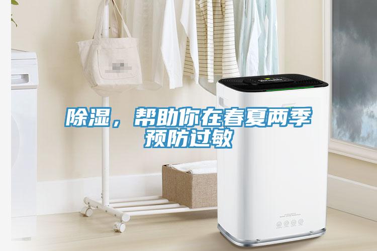 除濕，幫助你在春夏兩季預防過敏