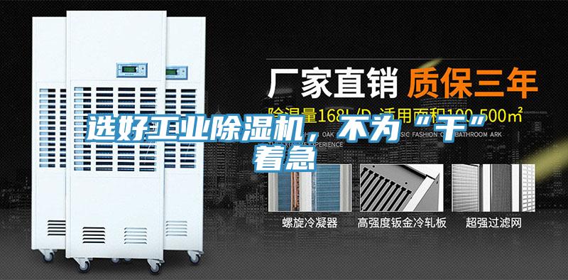 選好工業(yè)除濕機(jī)，不為“干”著急