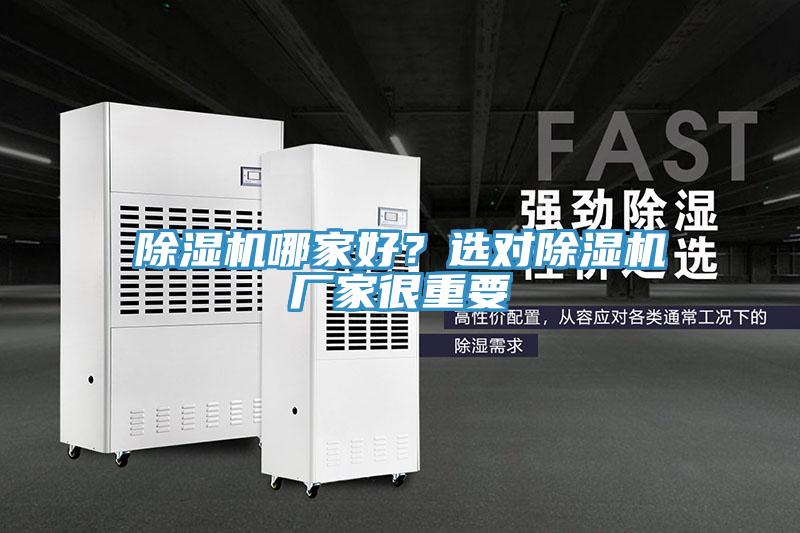 除濕機哪家好？選對除濕機廠家很重要