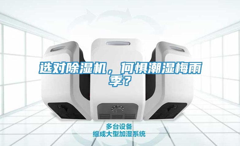 選對除濕機(jī)，何懼潮濕梅雨季？