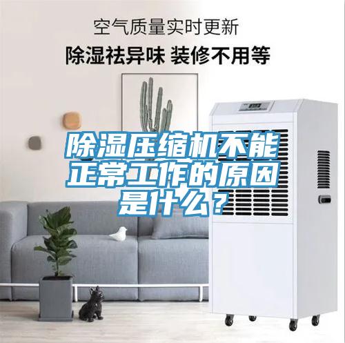 除濕壓縮機(jī)不能正常工作的原因是什么？