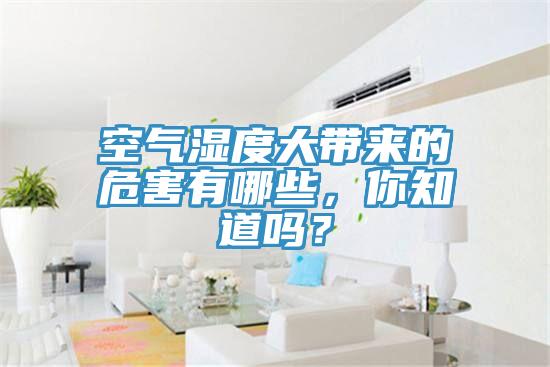 空氣濕度大帶來的危害有哪些，你知道嗎？