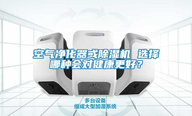 空氣凈化器或除濕機 選擇哪種會對健康更好？