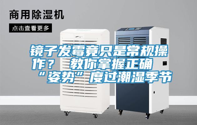 鏡子發(fā)霉竟只是常規(guī)操作？ 教你掌握正確“姿勢(shì)”度過(guò)潮濕季節(jié)
