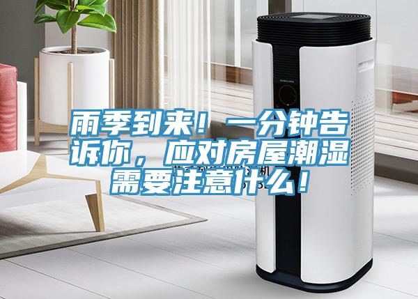 雨季到來！一分鐘告訴你，應(yīng)對房屋潮濕需要注意什么！