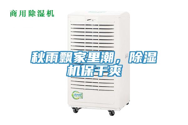 秋雨飄家里潮，除濕機保干爽