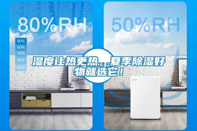 濕度讓熱更熱，夏季除濕好物就選它！