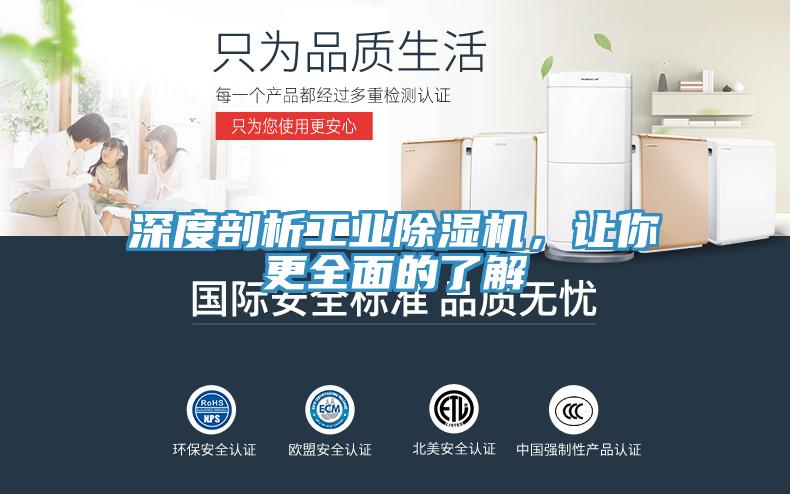 深度剖析工業(yè)除濕機(jī)，讓你更全面的了解