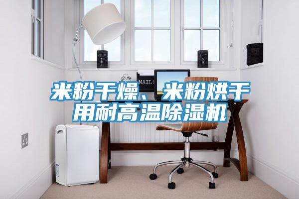 米粉干燥、米粉烘干用耐高溫除濕機(jī)