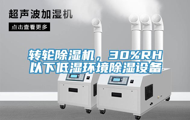 轉(zhuǎn)輪除濕機，30%RH以下低濕環(huán)境除濕設(shè)備