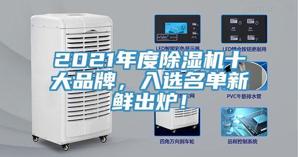 2021年度除濕機(jī)十大品牌，入選名單新鮮出爐！