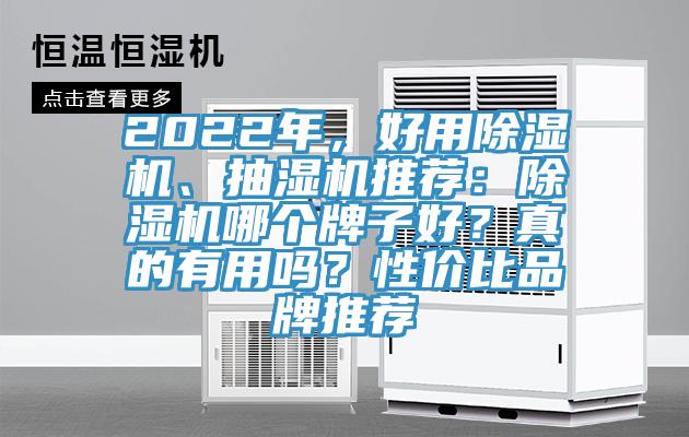2022年，好用除濕機(jī)、抽濕機(jī)推薦：除濕機(jī)哪個(gè)牌子好？真的有用嗎？性價(jià)比品牌推薦