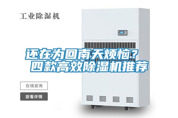 還在為回南天煩惱？ 四款高效除濕機推薦