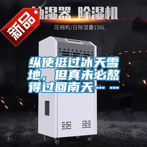 縱使挺過冰天雪地，但真未必熬得過回南天……