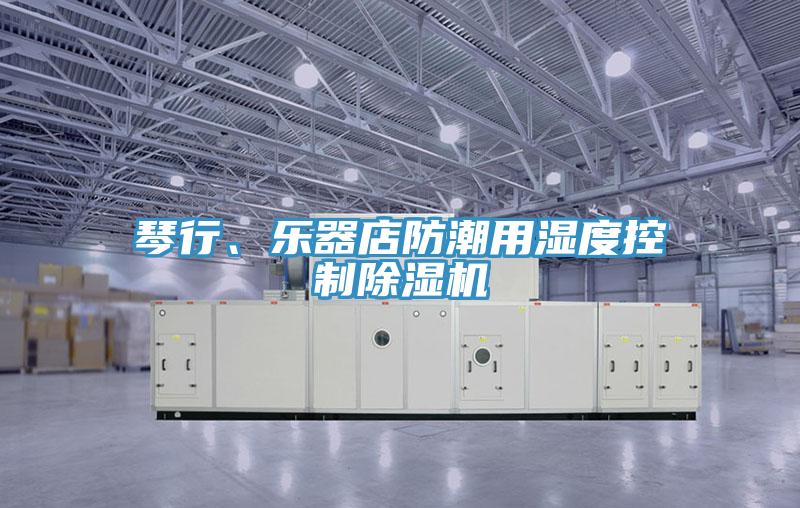 琴行、樂器店防潮用濕度控制除濕機