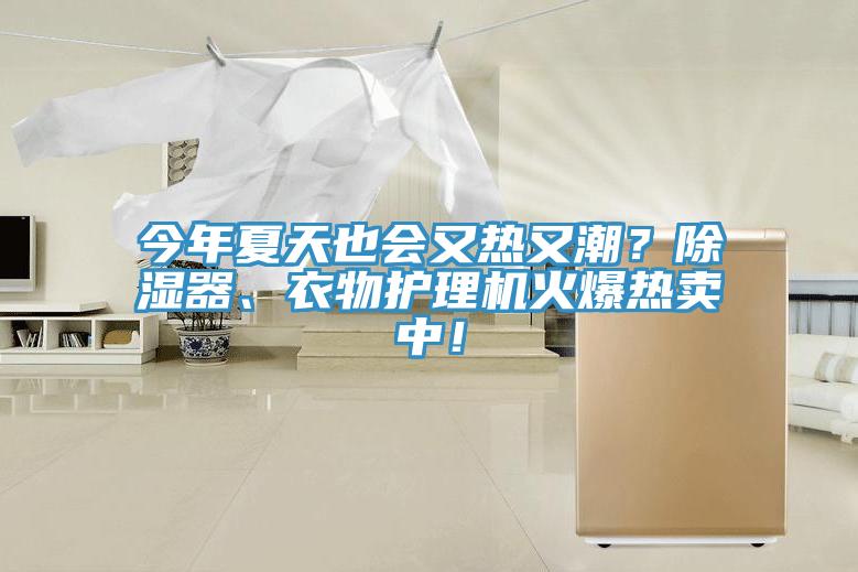今年夏天也會又熱又潮？除濕器、衣物護理機火爆熱賣中！