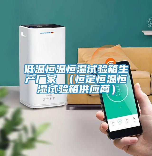 低溫恒溫恒濕試驗箱生產(chǎn)廠家 （恒定恒溫恒濕試驗箱供應(yīng)商）