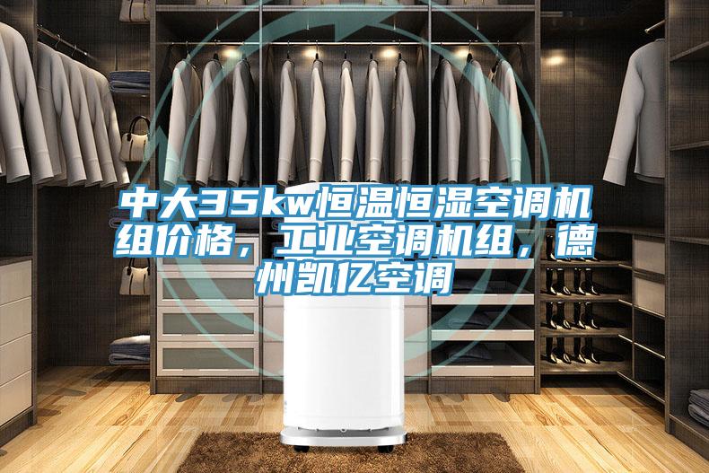 中大35kw恒溫恒濕空調(diào)機(jī)組價(jià)格，工業(yè)空調(diào)機(jī)組，德州凱億空調(diào)