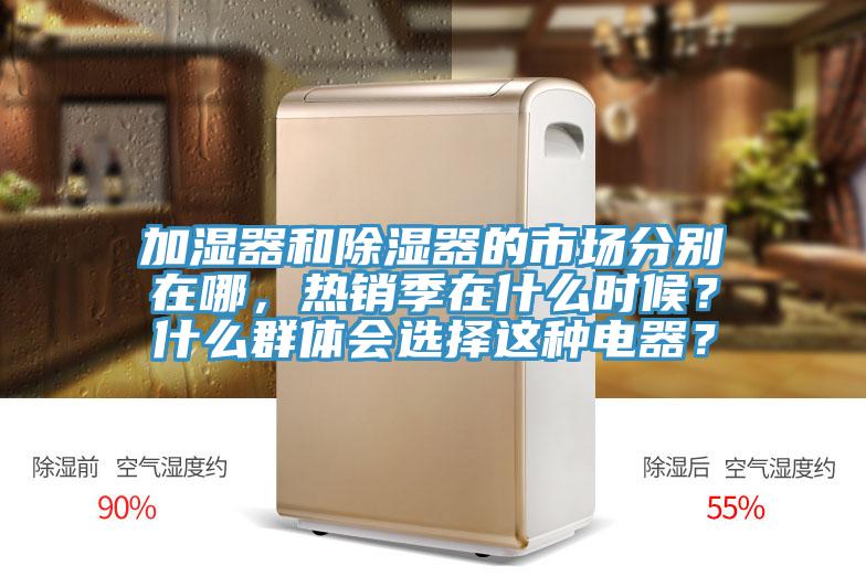 加濕器和除濕器的市場(chǎng)分別在哪，熱銷季在什么時(shí)候？什么群體會(huì)選擇這種電器？