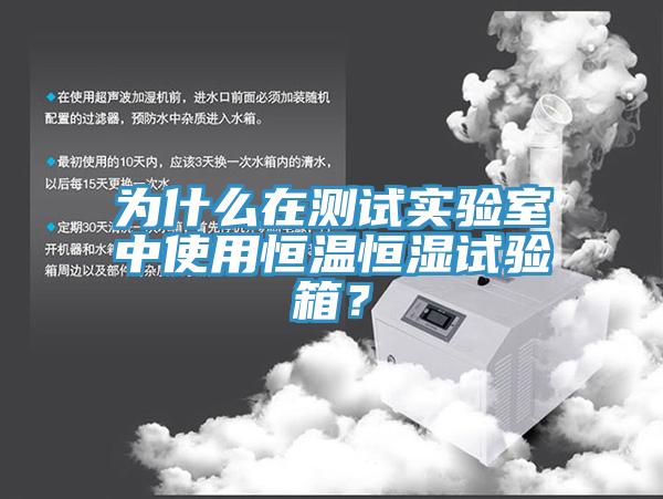 為什么在測試實(shí)驗(yàn)室中使用恒溫恒濕試驗(yàn)箱？
